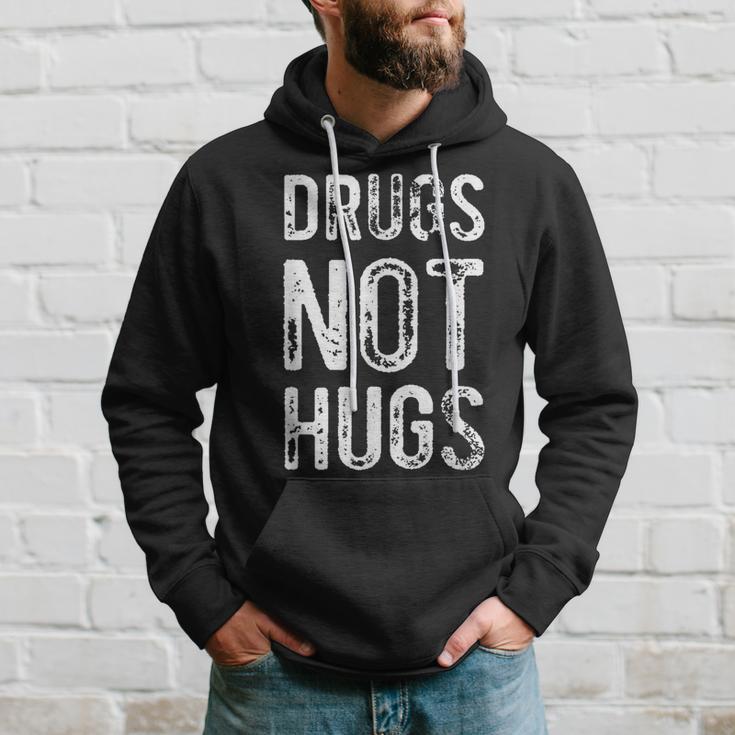 Drugs Not Hugs Kapuzenpullover Geschenke für Ihn