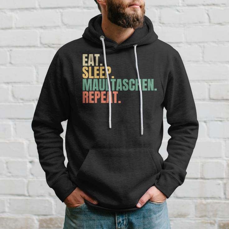 Eat Sleep Muzzle Repeat Kapuzenpullover Geschenke für Ihn