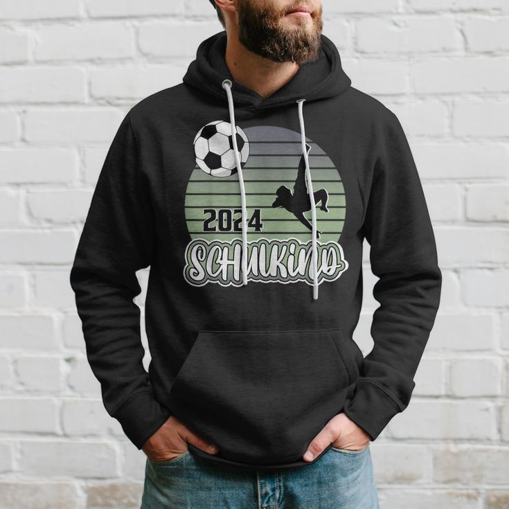 Einschulung Schulkind 2024 School Cone Boy Football Kapuzenpullover Geschenke für Ihn