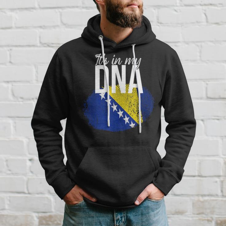 Es Ist In Meiner Dna Bosnier Bosnia Origin Genetics Kapuzenpullover Geschenke für Ihn