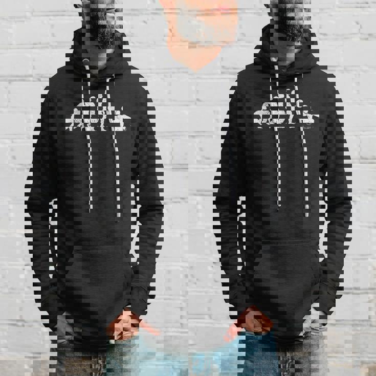 Evoluzione All'uomo Moderno Giocatore Di Pallanuoto Nuotatore Di Pallanu Felpa con cappuccio Regalos para él