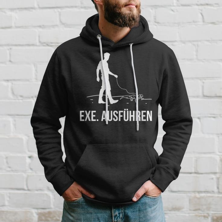 Exe Run Programmer Programming Computer Nerd Kapuzenpullover Geschenke für Ihn