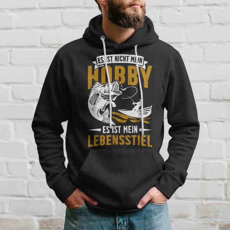 Fishing Ist Mein Lebenstiel Angeling Ist My Lebenstiel Kapuzenpullover Geschenke für Ihn