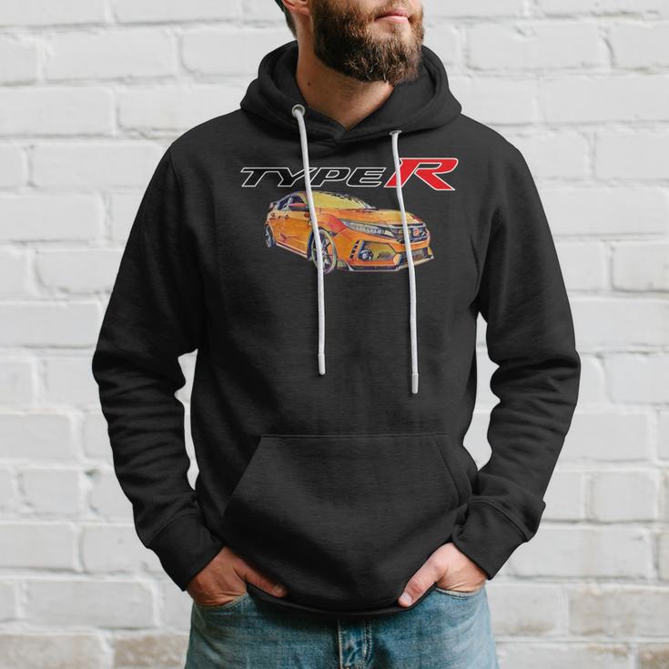 Fk8 Civic Type R Retro Style Kapuzenpullover Geschenke für Ihn