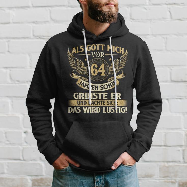 Als Gott Michor 64 Jahren Schuf Birthday Kapuzenpullover Geschenke für Ihn