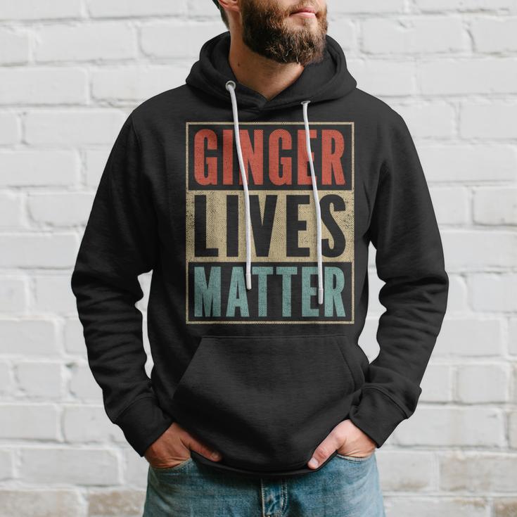 Ginger Lives Matter Retro Colours Redhead Kapuzenpullover Geschenke für Ihn