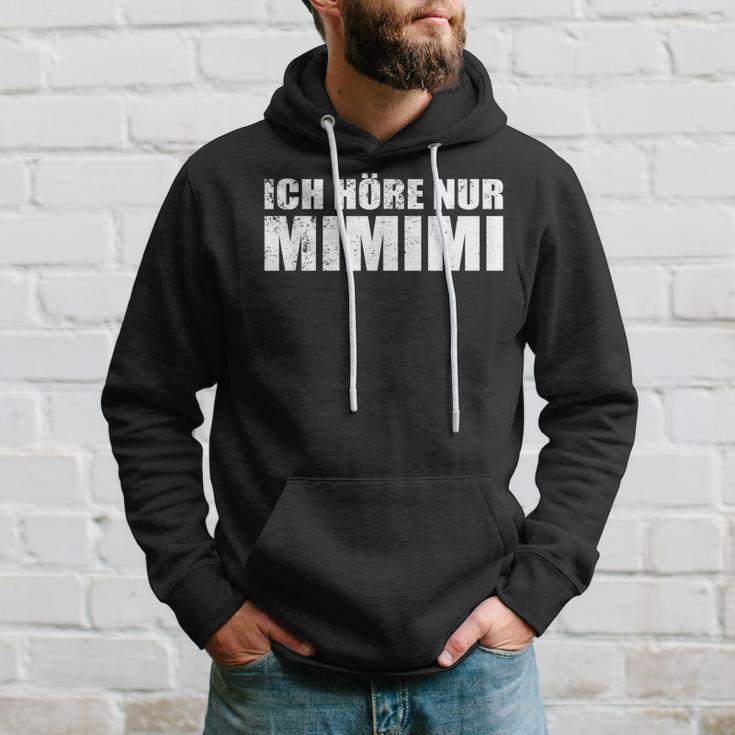 Ich Höre Nur Mimimimi Kapuzenpullover Geschenke für Ihn