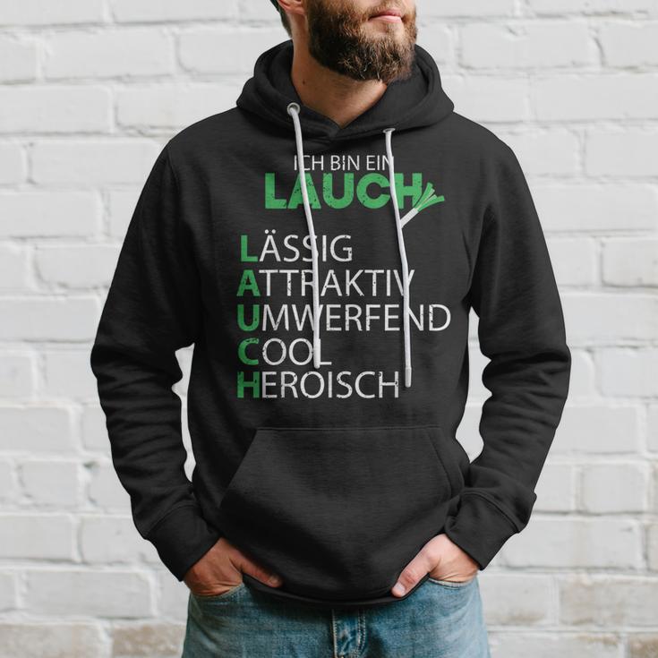 Lauch Ich Bin Ein Lauch Sport Fitness Kapuzenpullover Geschenke für Ihn