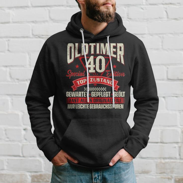 Oldtimer 40 Jahre Birthday Kapuzenpullover Geschenke für Ihn