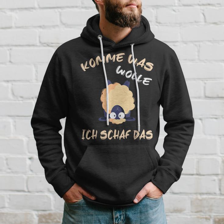 Word Game With Sheep Komme Was Wolle Ich Schaf Das Kapuzenpullover Geschenke für Ihn