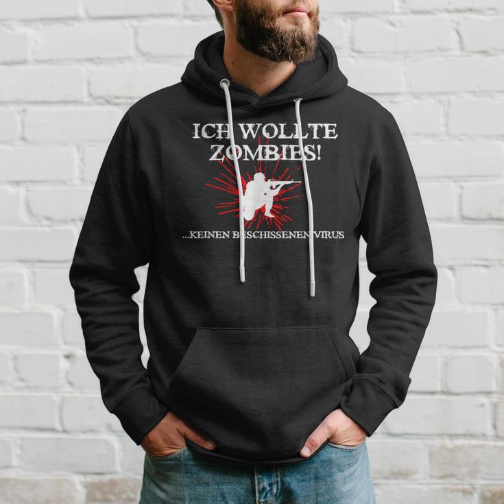 Zombie Ich Wollte Zombies Keineirus Kapuzenpullover Geschenke für Ihn