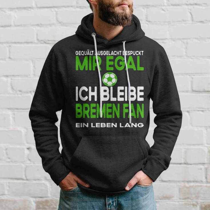 Fußball Fußballfan Aus Bremen Sport Hobbyerein Casual Kapuzenpullover Geschenke für Ihn