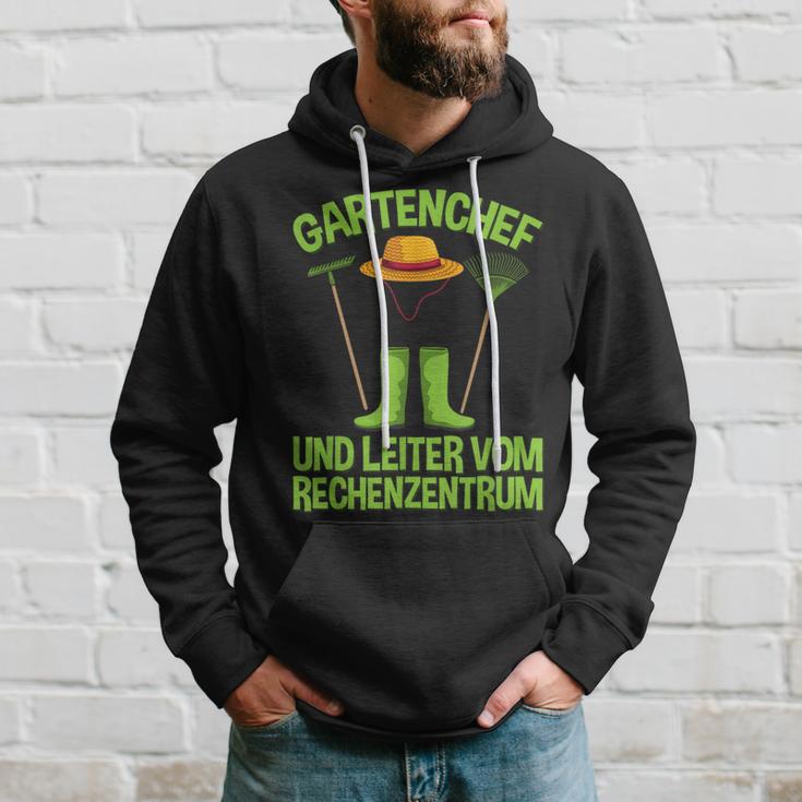 Gartenchef Und Leiterom Rechenzentrum Hobbygärtner Garten Kapuzenpullover Geschenke für Ihn