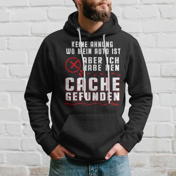 Geocaching No Ahnung Wo Mein Auto Ist Kapuzenpullover Geschenke für Ihn