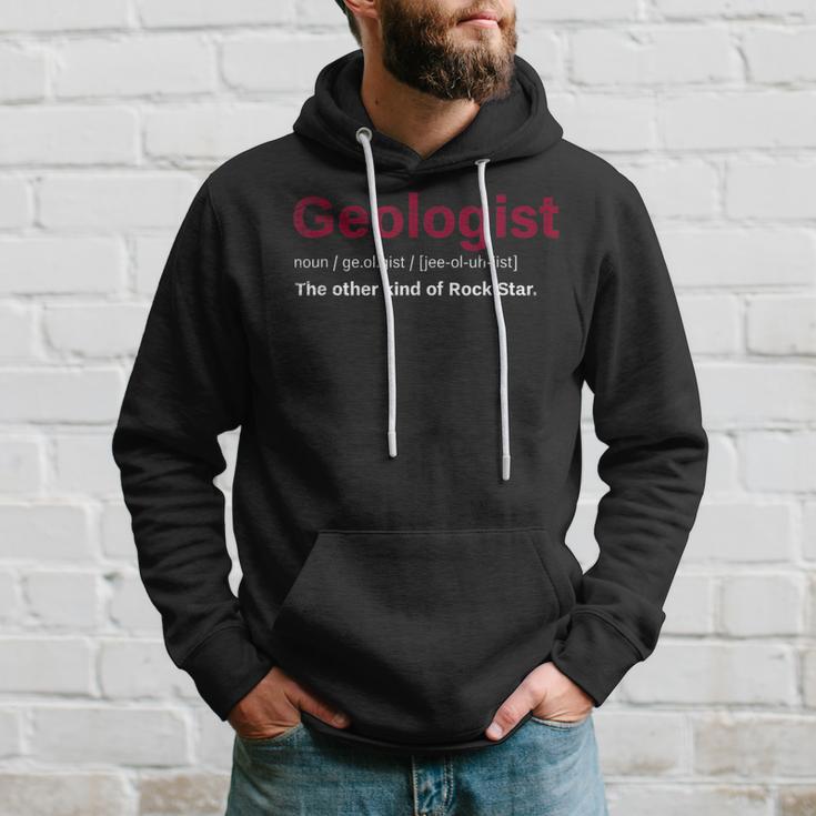 Geologist Die Andere Typon Rockstar Geology Kapuzenpullover Geschenke für Ihn