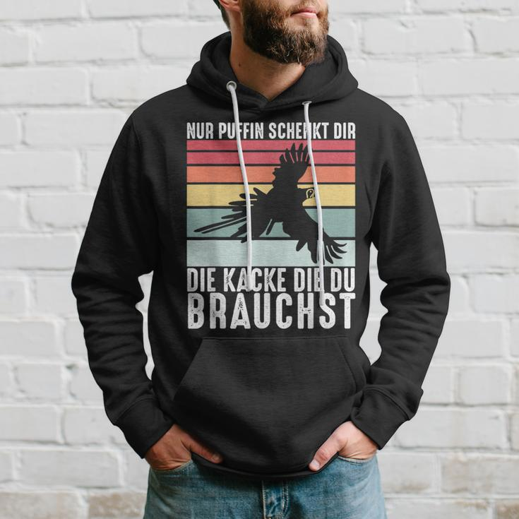 Nur Puffin Schenkt Dir Die Du Brauchst Kapuzenpullover Geschenke für Ihn