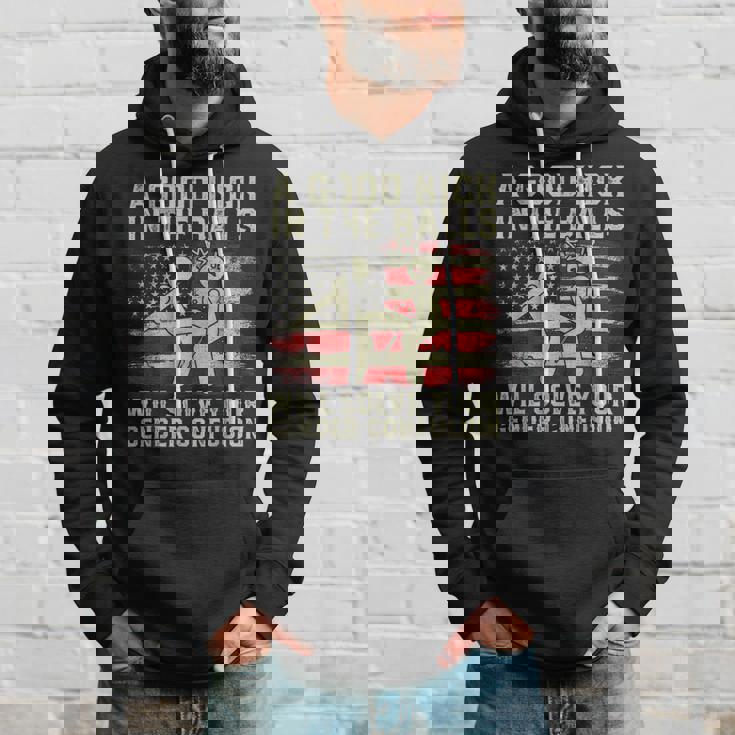 A Good Kick In The Balls Will Solve Your Gender Confusion Hoodie Gifts for Him