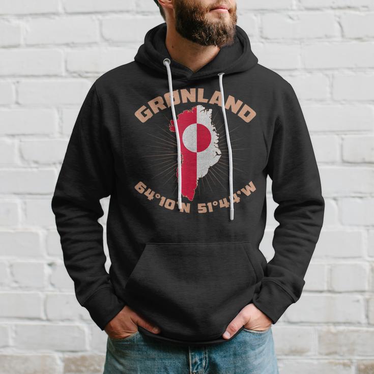 Grönland Grönland Dänemark Grönländer Thulemand Grönländisch Kapuzenpullover Geschenke für Ihn