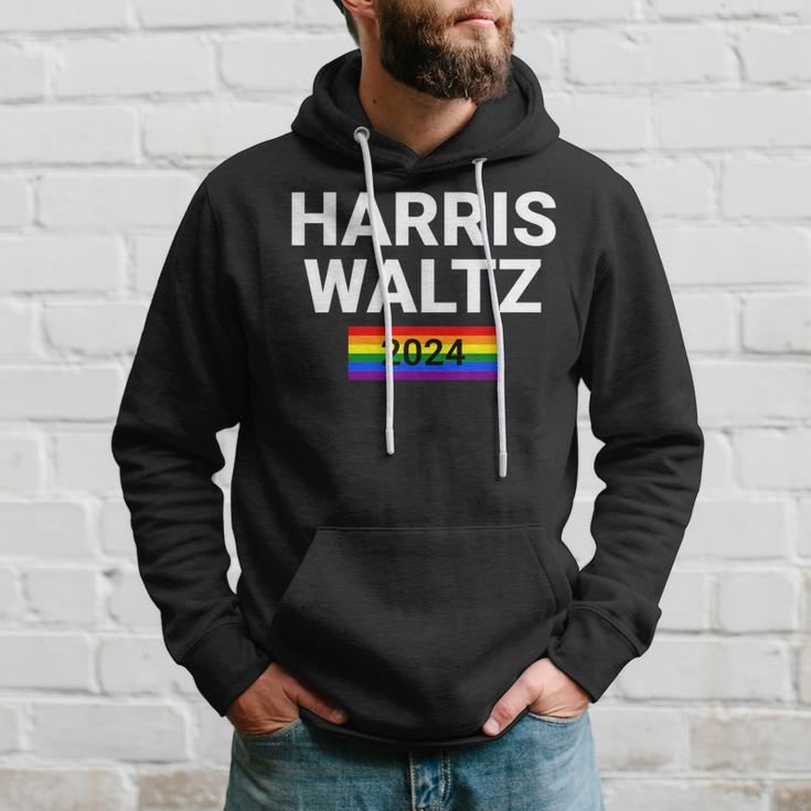 Harris Waltz 2024 Gay Pride Lgbt Wahl Harris Waltz 2024 Kapuzenpullover Geschenke für Ihn