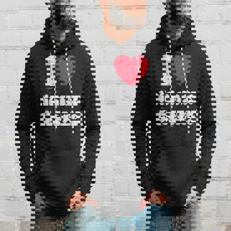 I Heart Nicholas Chavez Hoodie Gifts for Him