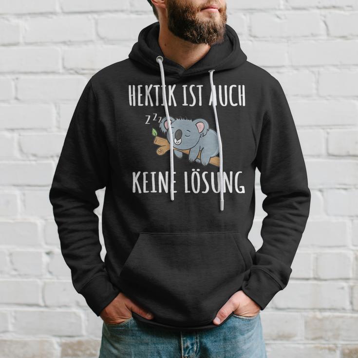 Hektik Ist Auch Keine Lös Hektik Ist Auch Keine Lösheit Kapuzenpullover Geschenke für Ihn