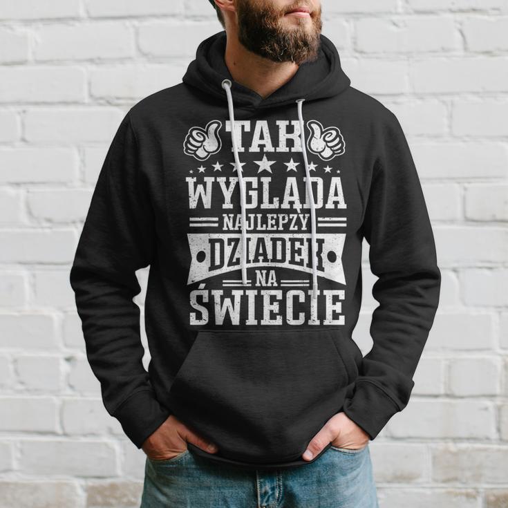 Herren Dziadzie Dziadzia Dziadziu Dziadzio Polen Dziadek Kapuzenpullover Geschenke für Ihn