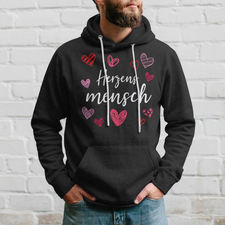 Herzensmensch Partneralentine's Day Friendship Kapuzenpullover Geschenke für Ihn