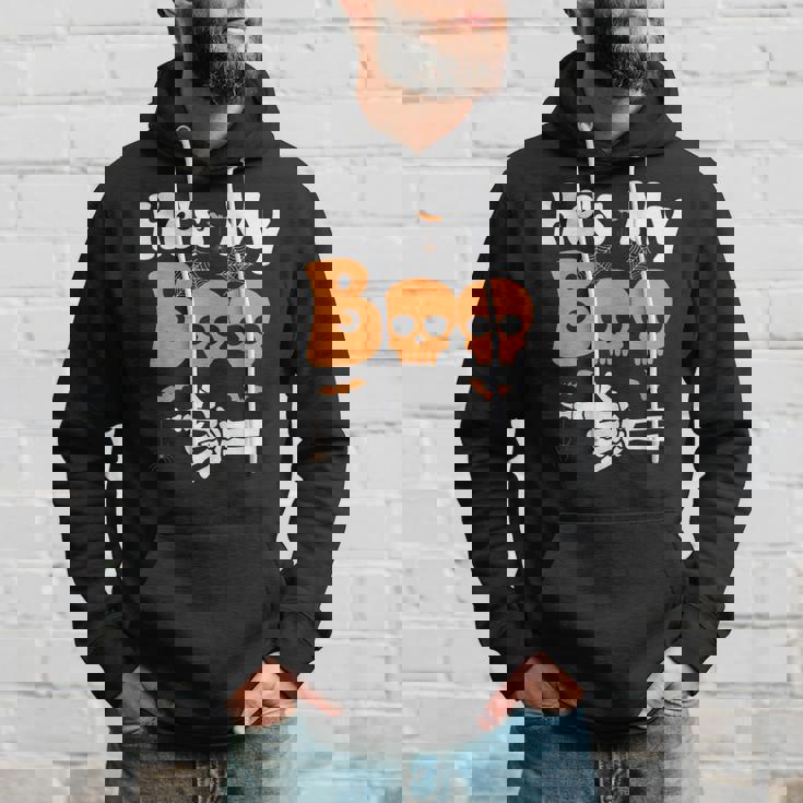 He's My Boo Skeleton Couples Matching Couple Halloween Hoodie Gifts for Him