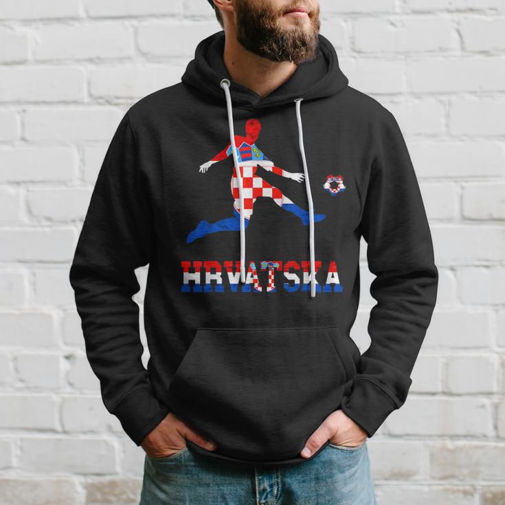 Hrvatska Croatia Croatia Football Team Croatia Croatia Football Kapuzenpullover Geschenke für Ihn