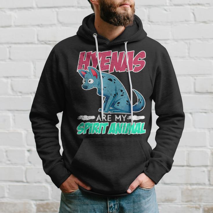 Hyänen Sind Meine Spiritual Animals Hyaena Kapuzenpullover Geschenke für Ihn