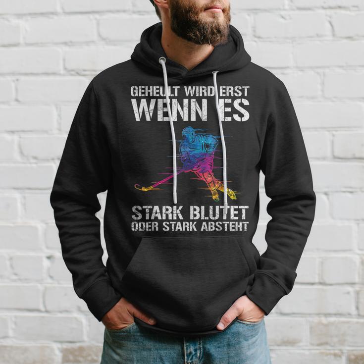 Ice Hockey Player Geheult Wird Wenn Es Blutet Or Absteht S Kapuzenpullover Geschenke für Ihn