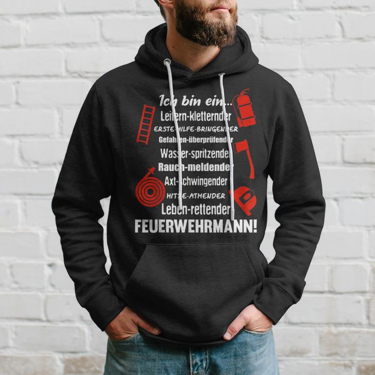 Ich Bin Ein Feuerwehrmannoluntary Fire Brigade Ich Bin Ein Kapuzenpullover Geschenke für Ihn