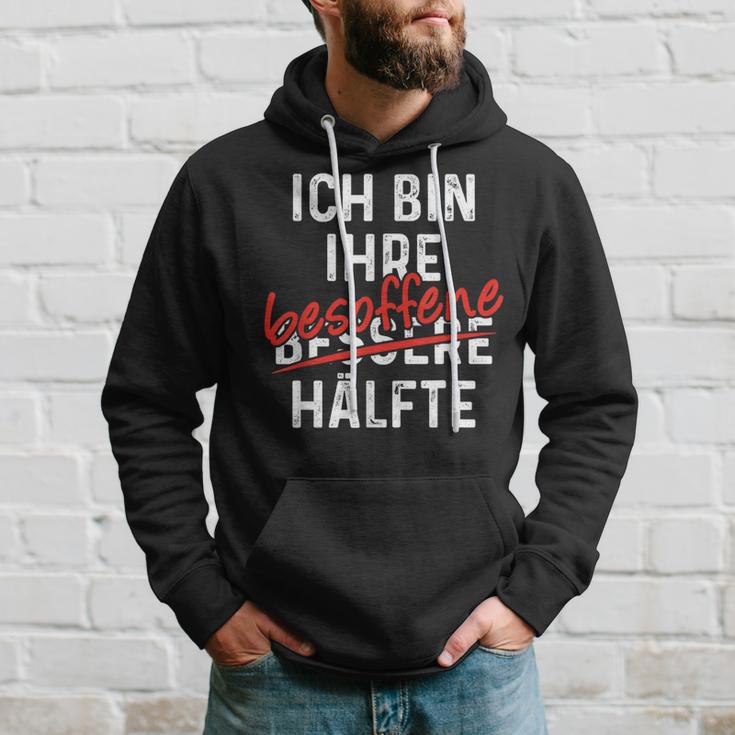 Ich Bin Ihre Besoffene Hälfte Lustiger Spruch Kapuzenpullover Geschenke für Ihn