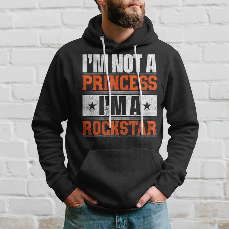 Ich Bin Keine Prinzessin Ich Bin Ein Rockstar Kapuzenpullover Geschenke für Ihn