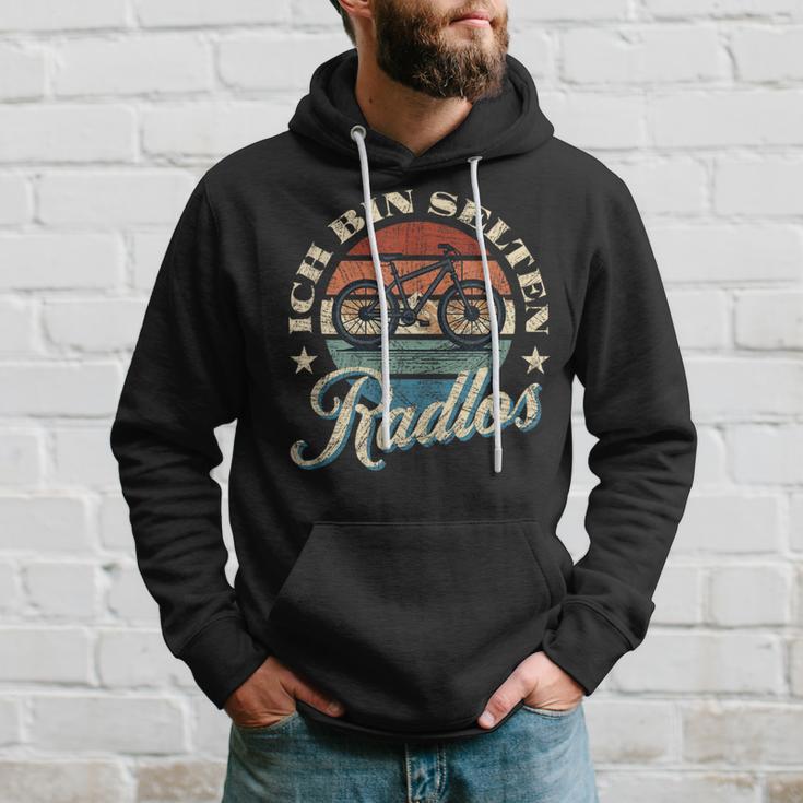 Ich Bin Selten Radlos Biker Bicycle Mtb Kapuzenpullover Geschenke für Ihn