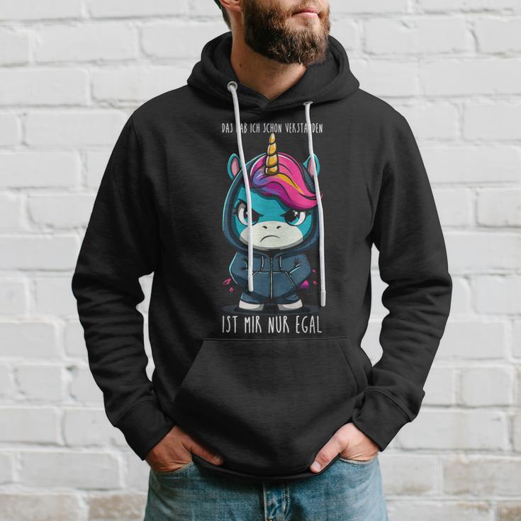 Ich Habe Das Schonerstanden Ist Mir Nur Egal Unicorn Kapuzenpullover Geschenke für Ihn