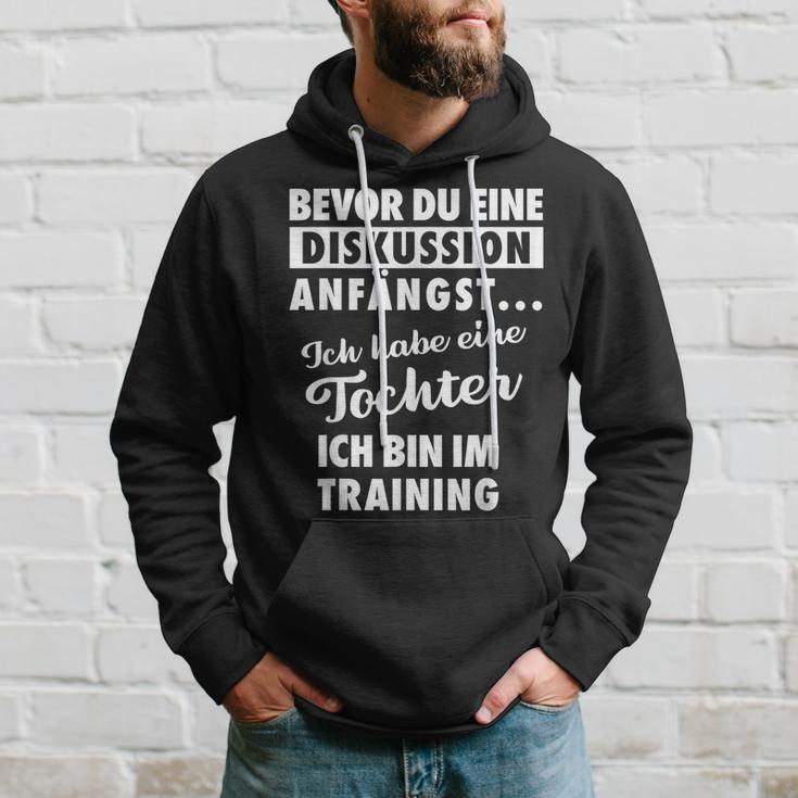 Ich Habe Eine Tochter -Ater Und Tochter Kapuzenpullover Geschenke für Ihn