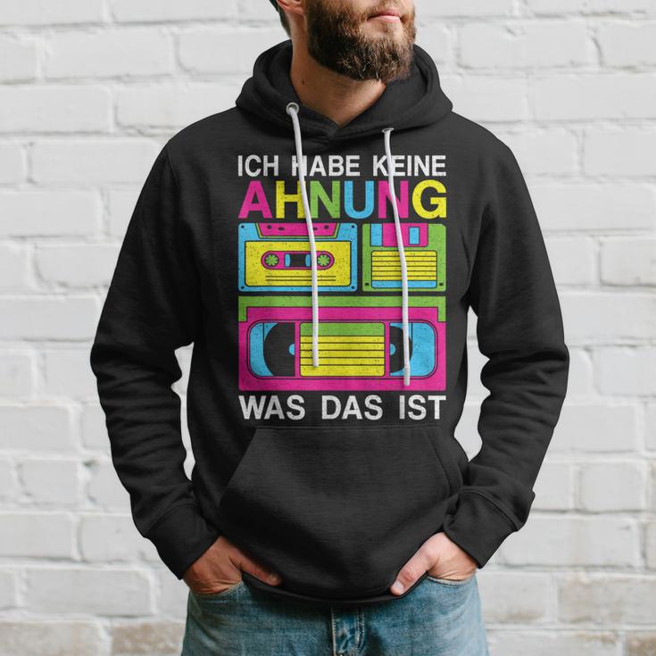 Ich Habe Keine Ahnung Was Das Ist 80S 90S Party Costume Kapuzenpullover Geschenke für Ihn