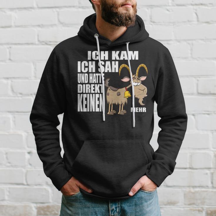 Ich Kam Sah Und Hatte Direkt Kein Bock Mehr Kein Antrieb Kapuzenpullover Geschenke für Ihn