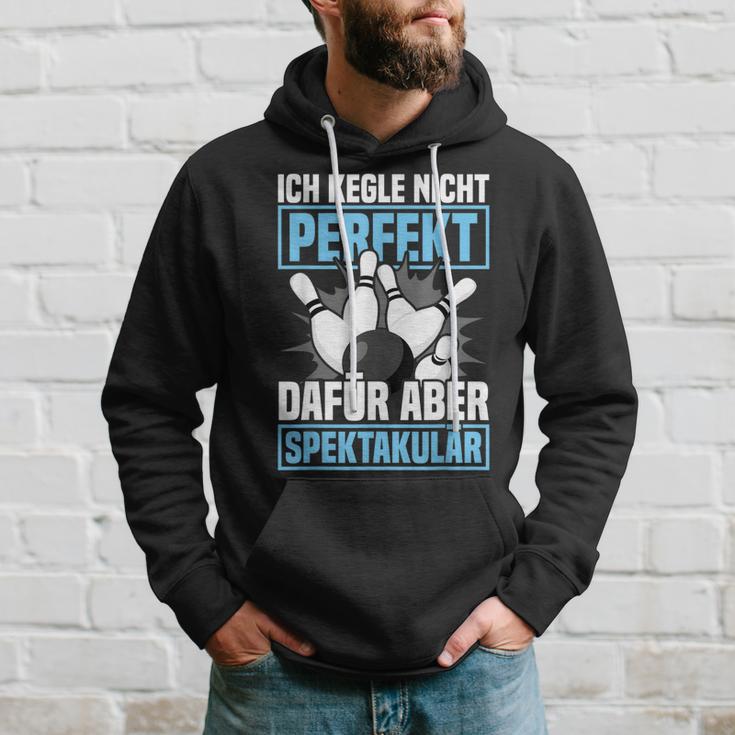 Ich Kegle Nicht Perfekt Kegler Sportkegler Kegel Kapuzenpullover Geschenke für Ihn