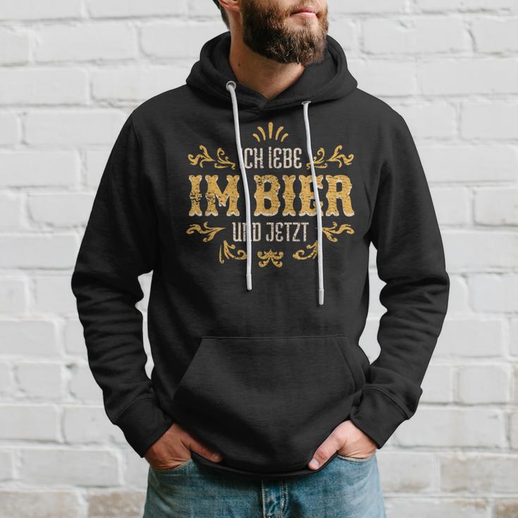 Ich Lebe Im Bier Und Jetzt Ich Lebe Im Kapuzenpullover Geschenke für Ihn