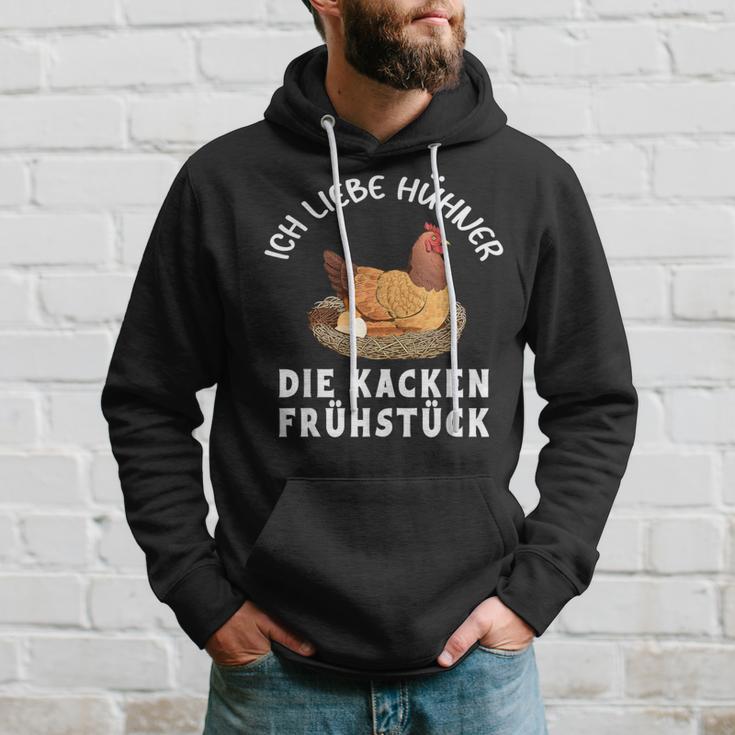 Ich Liebe Hühner Die Kacken Frühstück Ich Liebe Hühner Kapuzenpullover Geschenke für Ihn