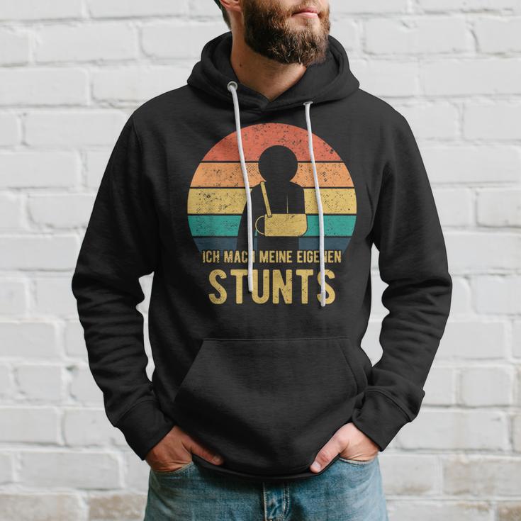 Ich Mache Meine Own Stunts Gipsarm Kapuzenpullover Geschenke für Ihn