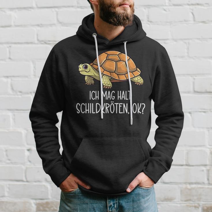 Ich Mag Halt Schildkröten Ok Kapuzenpullover Geschenke für Ihn