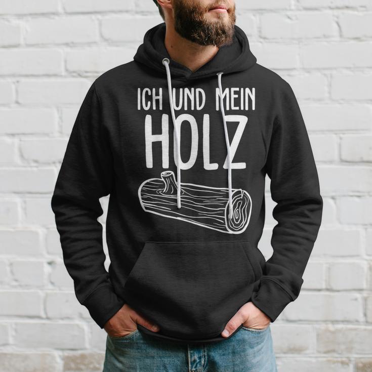 Ich Und Mein Holzfäller Forest Firewood Kapuzenpullover Geschenke für Ihn