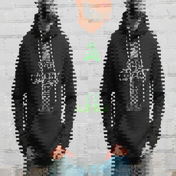 I'm The Cowboy Elf Matching Ugly Christmas Sweater Hoodie Gifts for Him