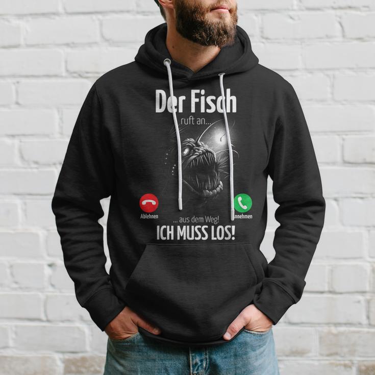 Ingenious Der Fisch Call An Ich Muss Fishing Outfit For Anglers Kapuzenpullover Geschenke für Ihn