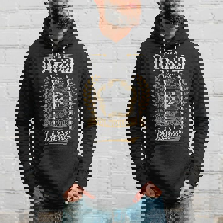 It's A Donald Thing You Wouldn't Understand Personalized Last Name Donald Family Crest Coat Of Arm Hoodie Gifts for Him