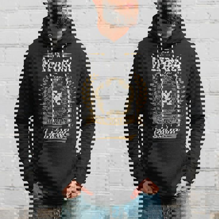 It's A Mayorga Thing You Wouldn't Understand Personalized Last Name Mayorga Family Crest Coat Of Arm Hoodie Gifts for Him