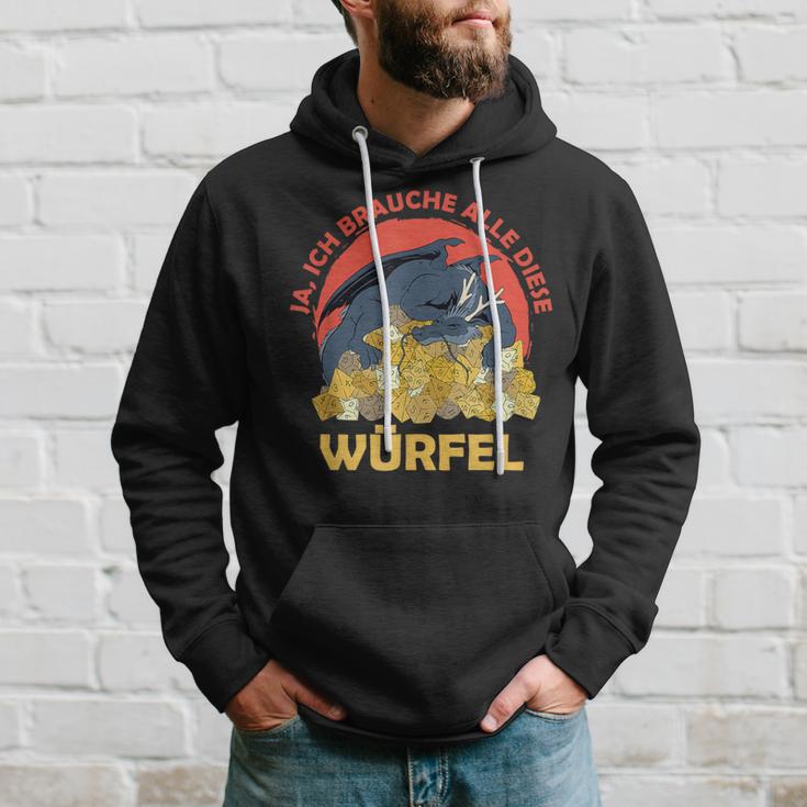 Ja Ich Brauche Alle Diese Würfel Drache Rollenspiel Kapuzenpullover Geschenke für Ihn